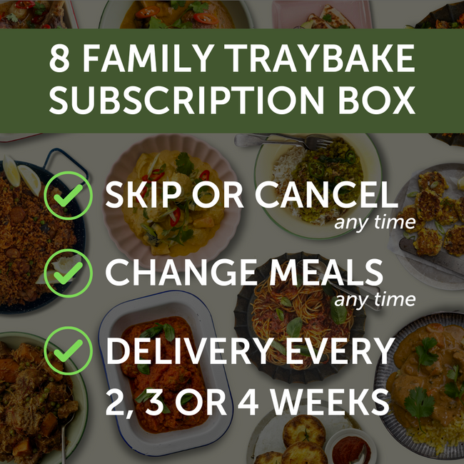 8 Family Traybakes Box