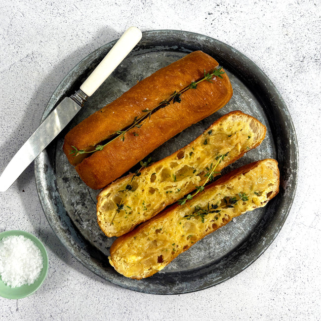 Confit Garlic Turkish Bread