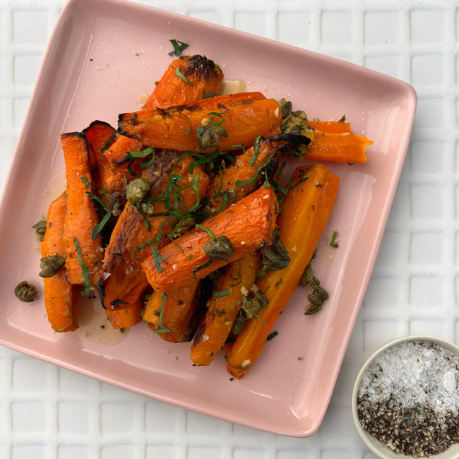 PRE-ORDER Roasted Parsnips & Carrots w/ Whisky Glaze