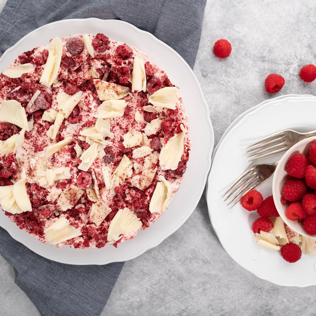 PRE-ORDER Raspberry & White Chocolate Eton Mess Parfait