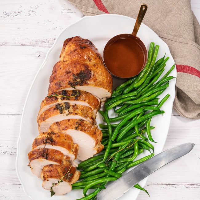 PRE-ORDER Free Range Turkey Breast w/ Cafe de Paris Butter